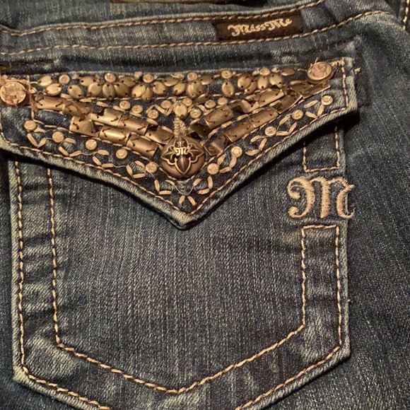 Miss Me Jeans Flap Pocket Boot Size 25 - Picture 5 of 12
